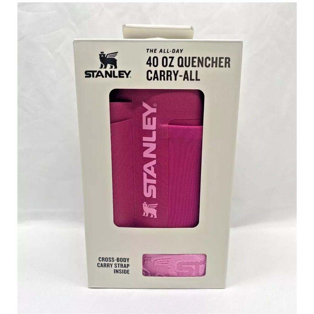 Stanley The All Day 40 oz Quencher Carry All Fuchsia Pink (No Cup) Brand New